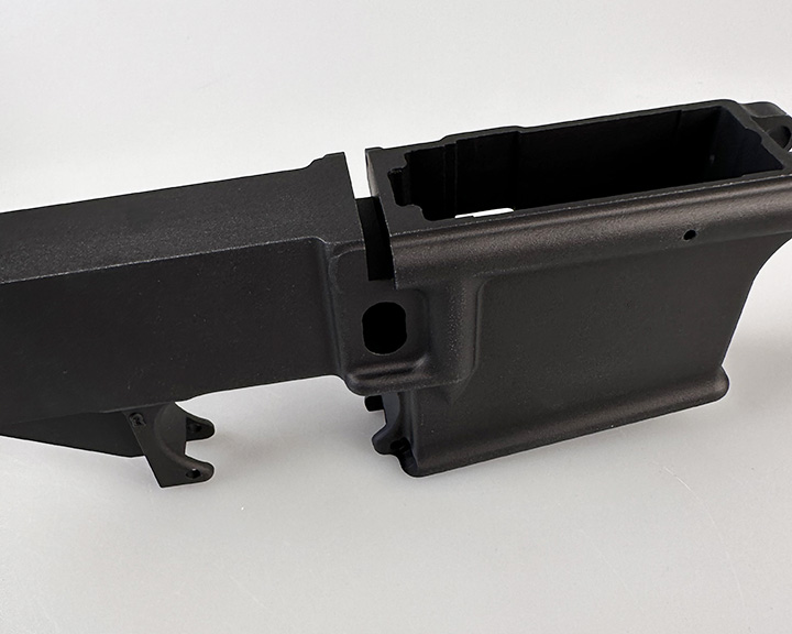 Black Lower with Ambi Bolt Release cut – 80% Lower Receiver – 80 percent